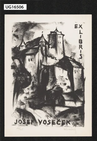 Ex libris Josef Voseček