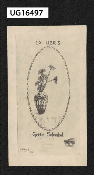 Ex libris Grete Schnabel