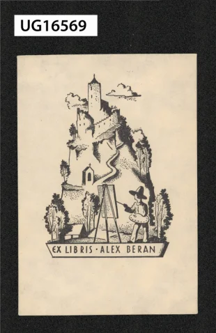 Ex libris Alex Beran