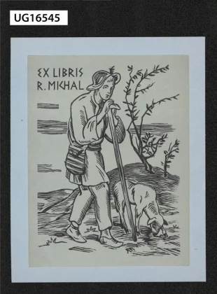 Ex libris R. Michal