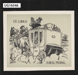 Ex libris Karel Michal