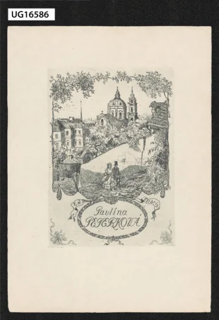 Ex libris Pavlína Peterková