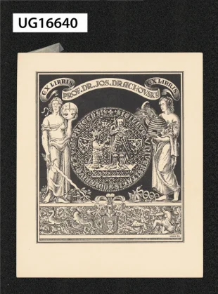 Ex libris prof. dr. Jos. Drachovský