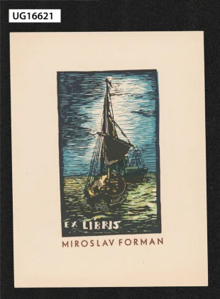 Ex libris Miroslav Forman