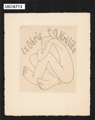 Ex libris O. Králíka
