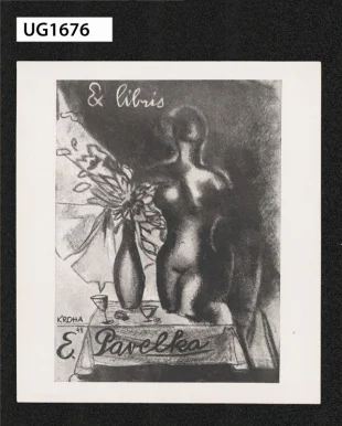 Ex libris E. Pavelka