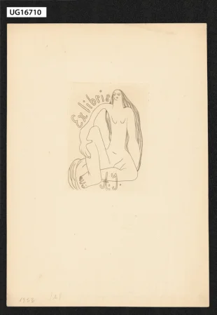 Ex libris A. J.