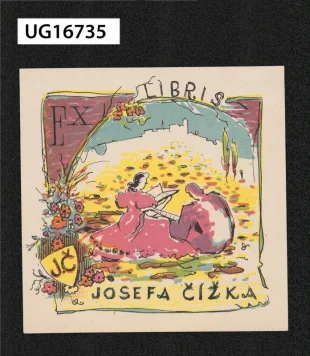 Ex libris Josefa Čížka