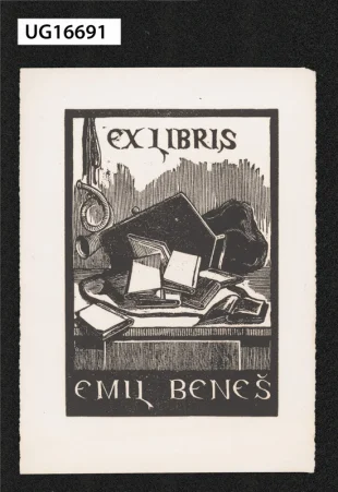 Ex libris Emil Beneš