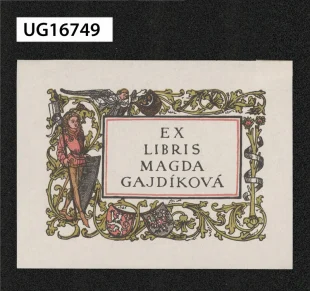 Ex libris Magda Gajdíková