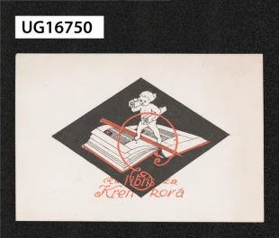 Exlibris Růže Krenková