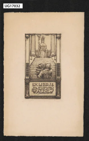 Ex libris Jindřich Waldes