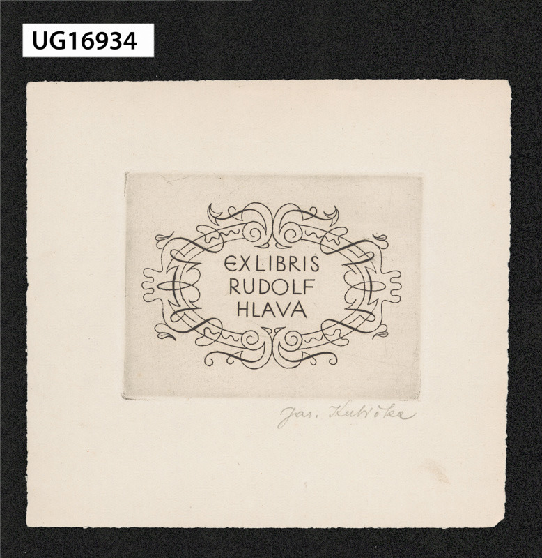 Ex libris Rudolf Hlava