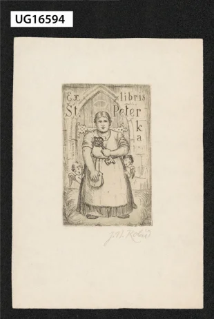 Ex libris Št. Peterka