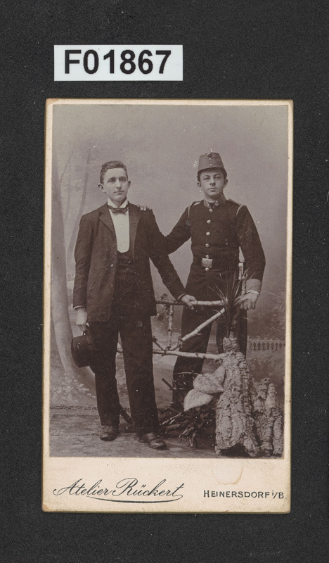 kabinetní portrétní vizitková fotografie