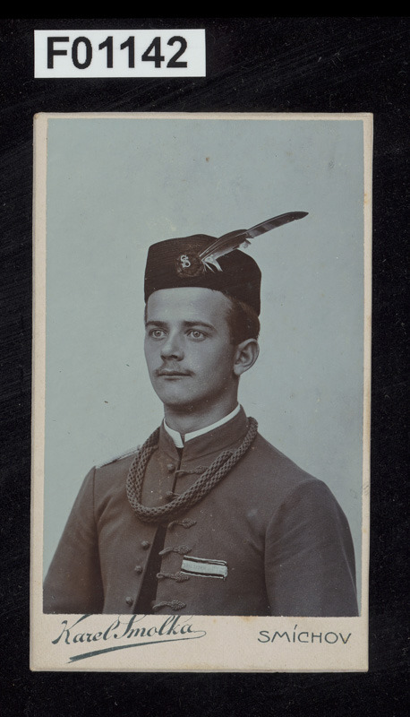 kabinetní portrétní vizitková fotografie