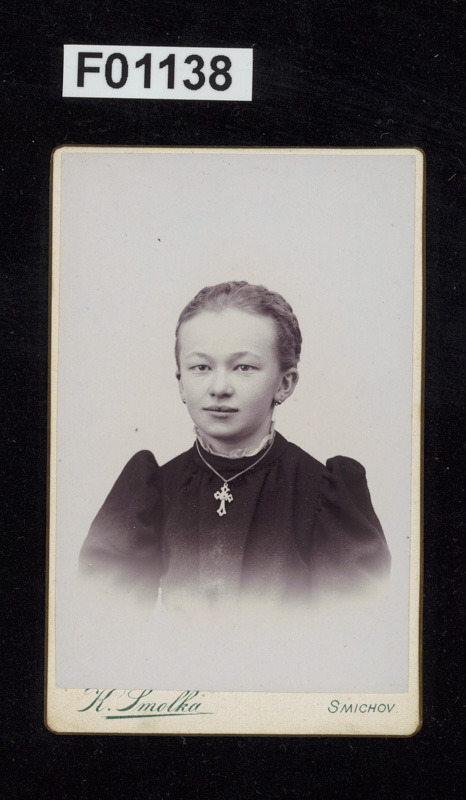 kabinetní portrétní vizitková fotografie