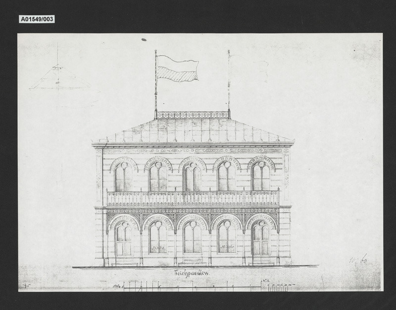 Rybářský pavilón v Podzámecké zahradě, Kroměříž
