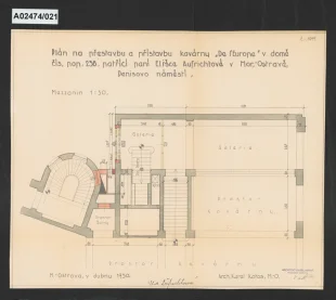 Obytný dům Ferdinanda Aufrichta, Moravská Ostrava, ul. 28. října 238/55