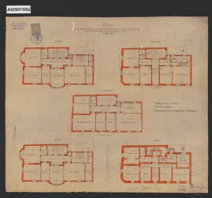 Obytný dům pro pány G. Spitzera a W. Haase, Moravská Ostrava, ul. Na Hradbách 1257/12