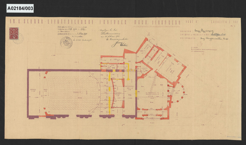 Kino Maxe Saxingera, Šumperk, Slovanská 16, čp.275