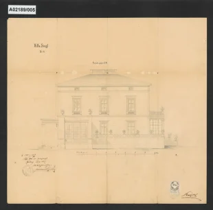 Vila K.Siegla, Šumperk, ul. Československé armády 1, čp.446