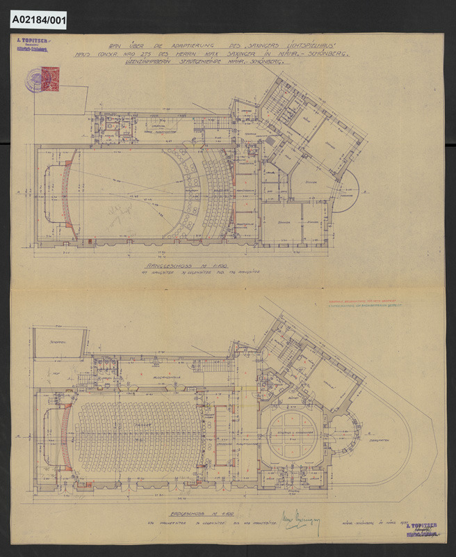 Kino Maxe Saxingera, Šumperk, Slovanská 16, čp.275
