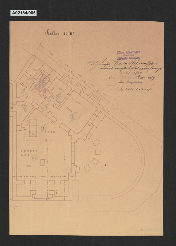 Kino Maxe Saxingera, Šumperk, Slovanská 16, čp.275