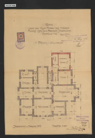 Vila Rudolfa Larische, Krnov, Říční okruh 14