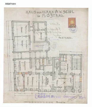 Obytný dům doktora Wenc. Seidla, Ostrava, ul. Poděbradova 53