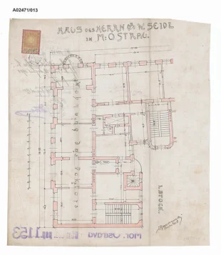 Obytný dům doktora Wenc. Seidla, Ostrava, ul. Poděbradova 53