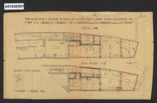 Návrh na přestavbu domu T. Kranichové, Olomouc, Denisova č.o. 45 (zbořeno)