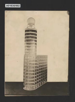 Návrh na obchodní dům Baťa, Brno