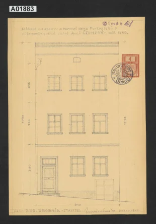 Oprava domu A. Čechové, Olomouc, č. p. 148