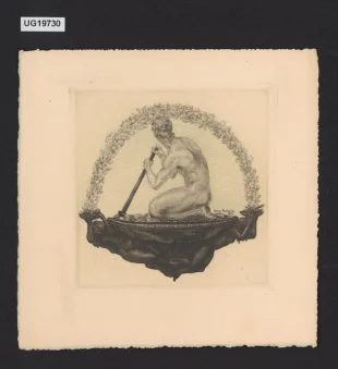 Ex libris Otto Bertsch - Riese