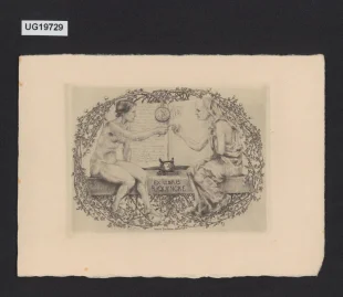 Ex libris R. Quincke