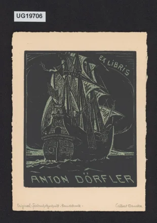 Exlibris Anton Dörfler