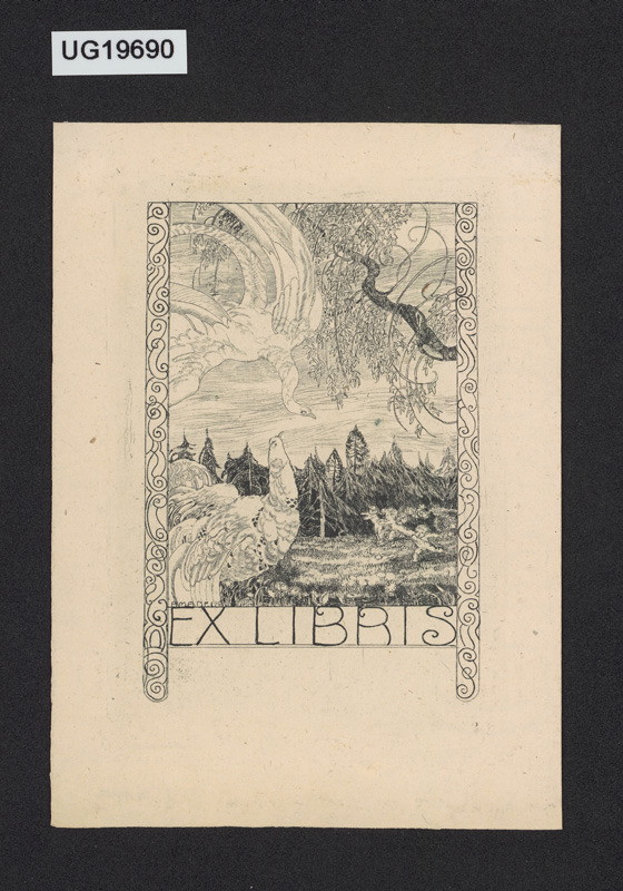 Ex libris (bez jména majitele)