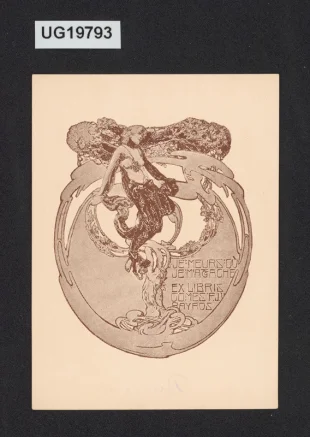 Ex libris Comes F. J. W. Bayros (ipse sibi)