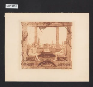 Ex libris Max Hoffmann