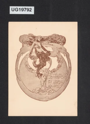 Ex libris Comes F. J. W. Bayros (ipse sibi)