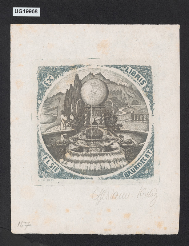 Ex libris Elsie Brauknecht