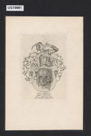 Ex libris Dris Ludwig Schwenburg