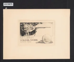 Ex libris Wilh. Blaschek Wien 1902