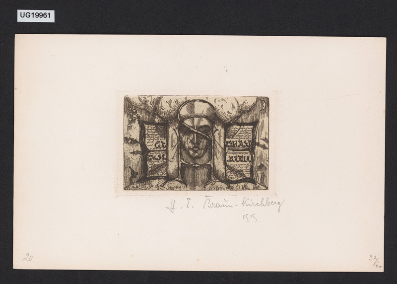 Ex libris Emil Braun