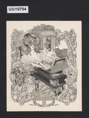 Ex libris Aug. F. Ammann