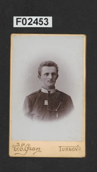 kabinetní portrétní vizitková fotografie