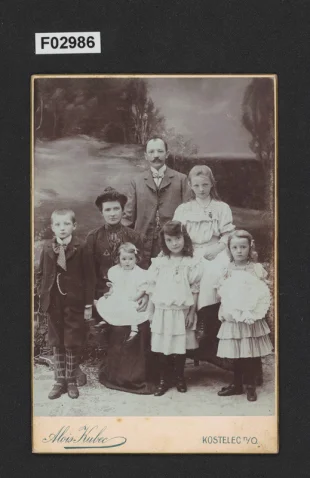 kabinetní portrétní fotografie