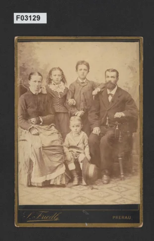 kabinetní portrétní fotografie
