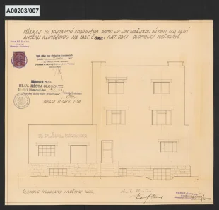 Rodinný dům se sochařským ateliérem Anežky Klimešové v Olomouci, čp. 95 - Neředín